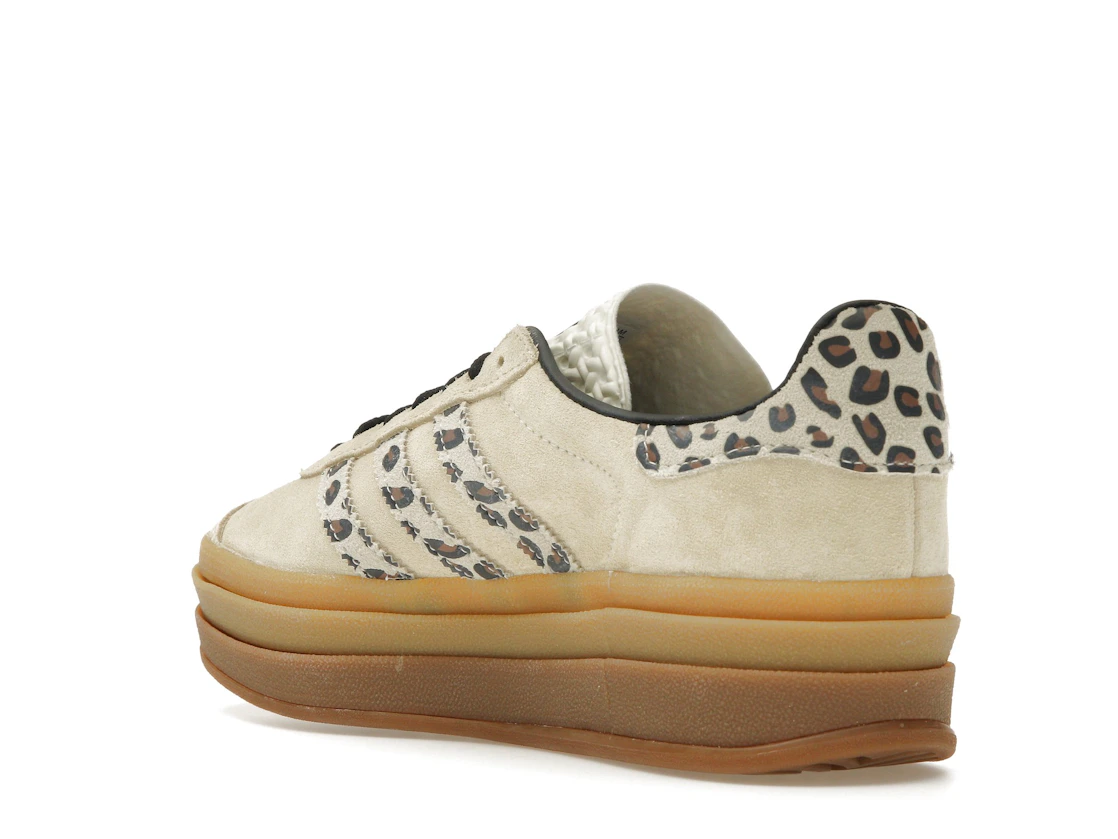 Vue 24 de adidas Gazelle Bold Cream Black Leopard 