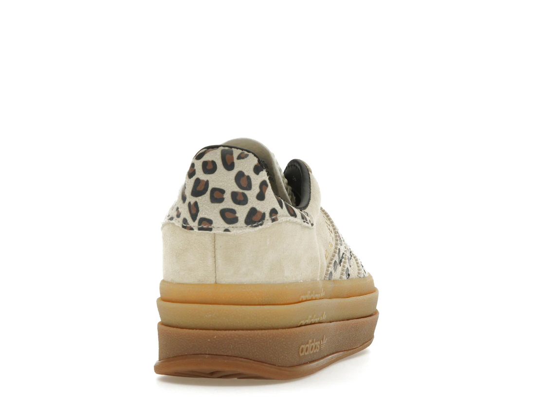 Vue 29 de adidas Gazelle Bold Cream Black Leopard 