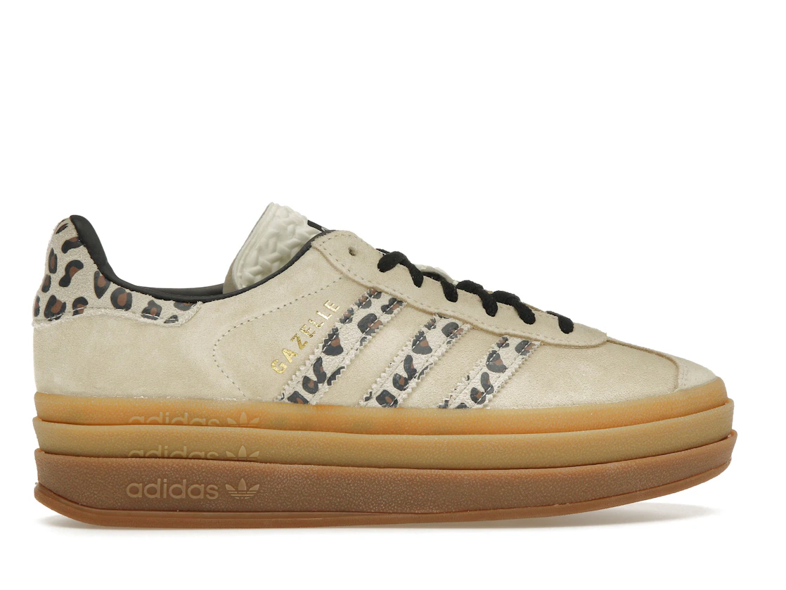 Vue 36 de adidas Gazelle Bold Cream Black Leopard 