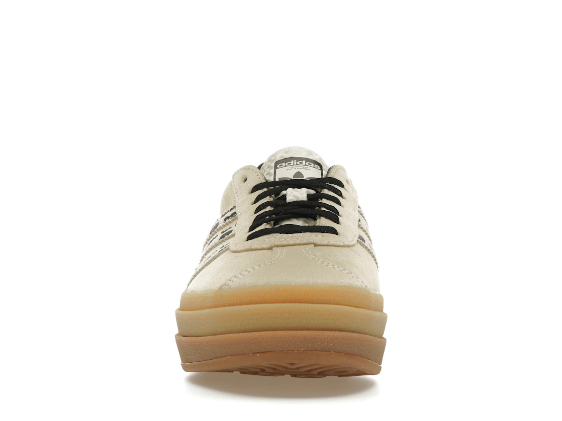 Vue 10 de adidas Gazelle Bold Cream Black Leopard 
