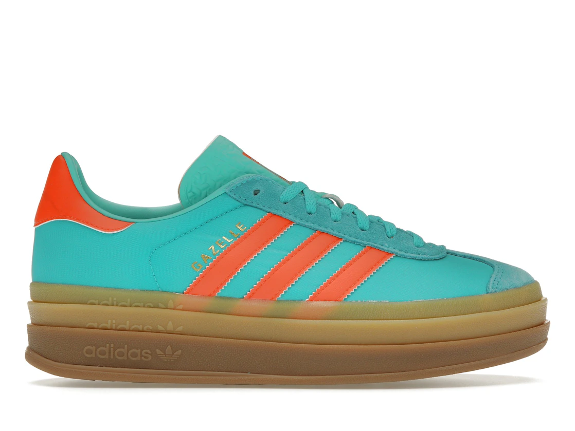 Vue 1 de adidas Gazelle Bold Mint Rush Impact Orange 