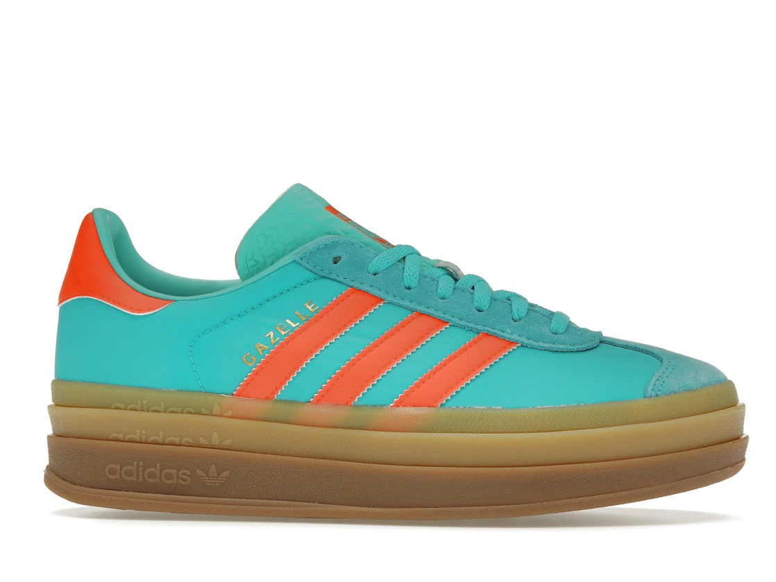 Vue 2 de adidas Gazelle Bold Mint Rush Impact Orange 