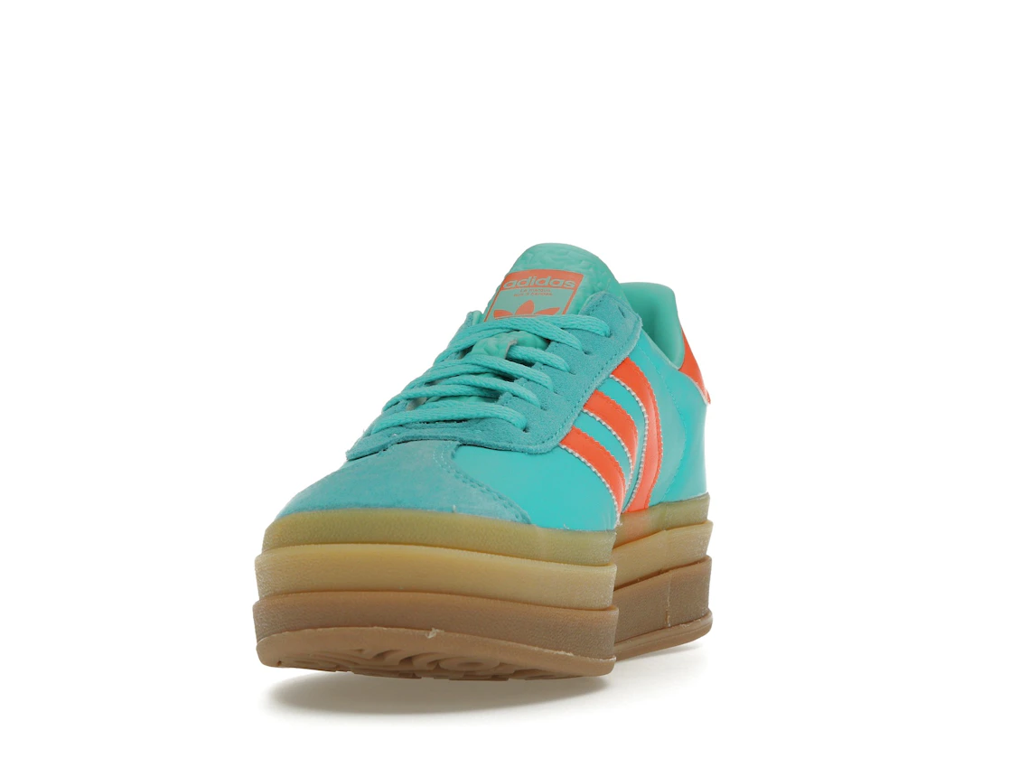 Vue 12 de adidas Gazelle Bold Mint Rush Impact Orange 