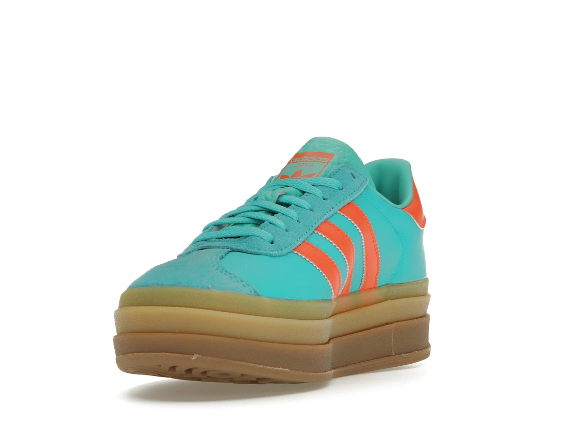 Vue 13 de adidas Gazelle Bold Mint Rush Impact Orange 