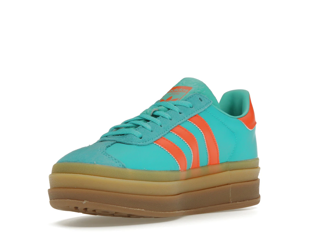 Vue 14 de adidas Gazelle Bold Mint Rush Impact Orange 