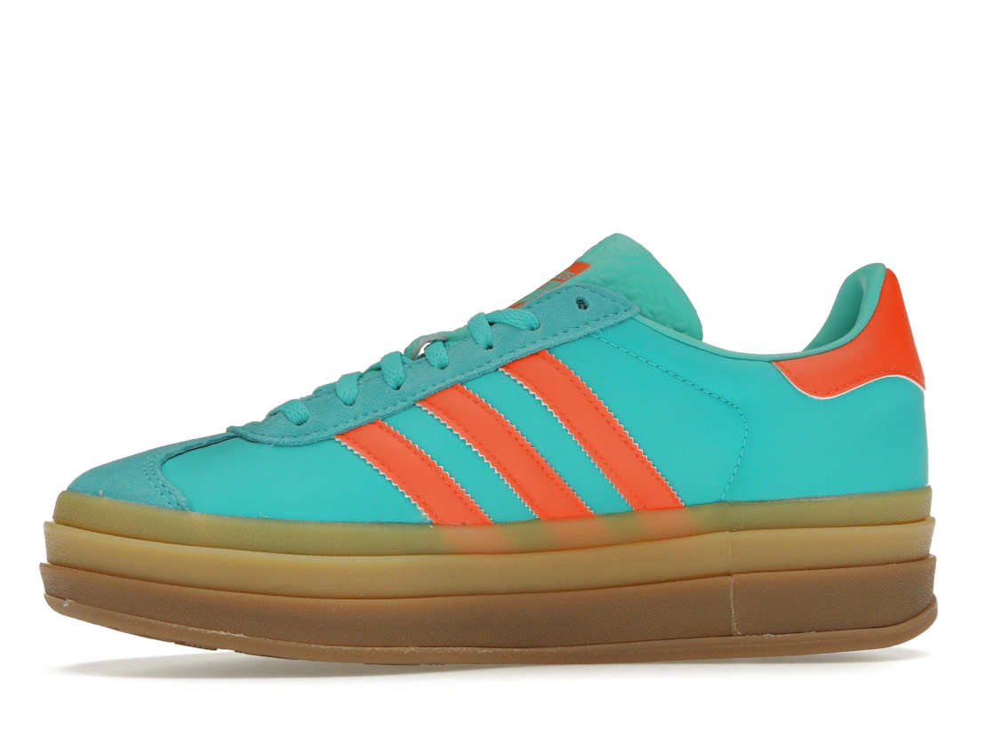 Vue 18 de adidas Gazelle Bold Mint Rush Impact Orange 