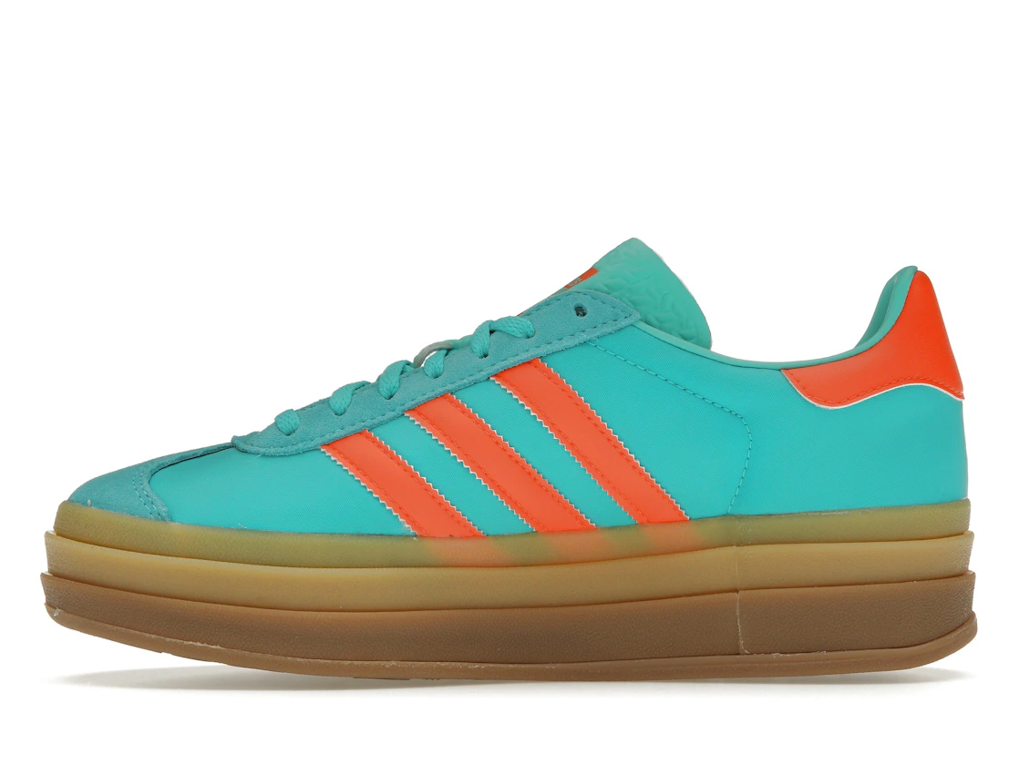 Vue 19 de adidas Gazelle Bold Mint Rush Impact Orange 
