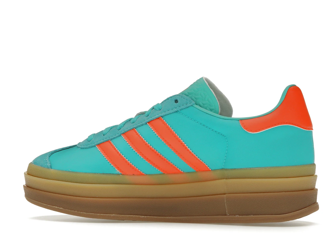 Vue 21 de adidas Gazelle Bold Mint Rush Impact Orange 