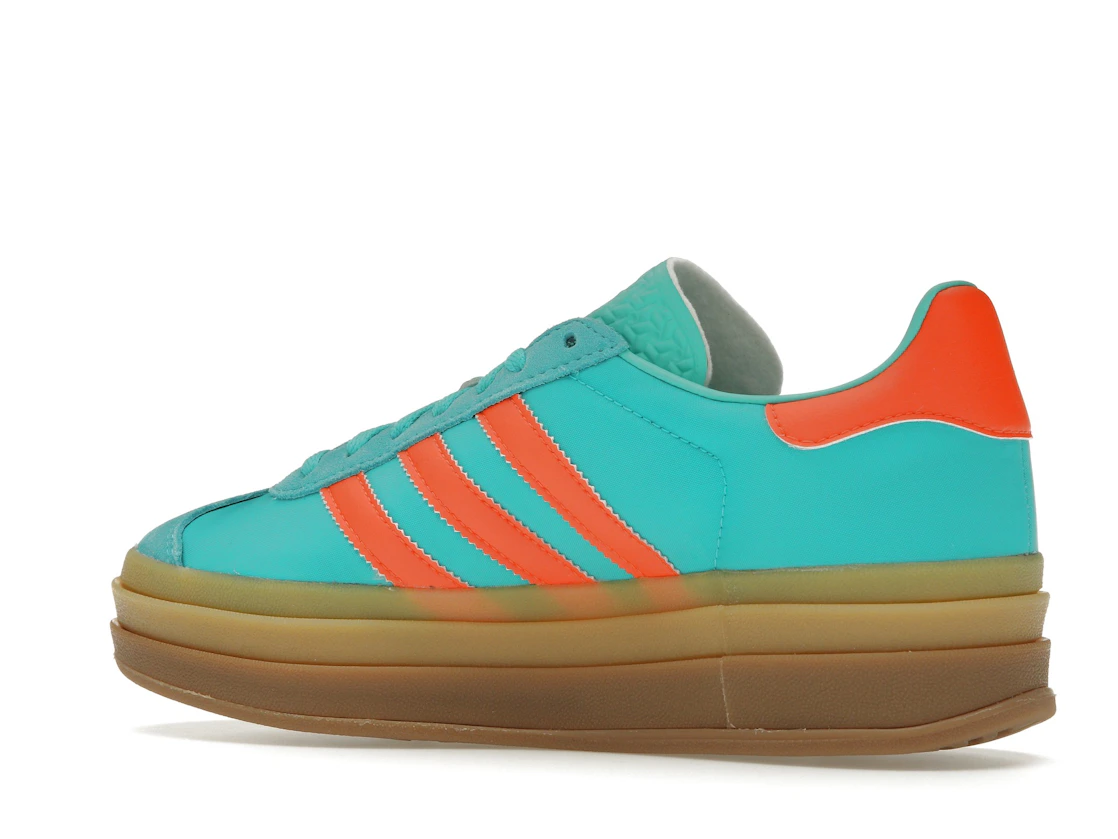 Vue 22 de adidas Gazelle Bold Mint Rush Impact Orange 