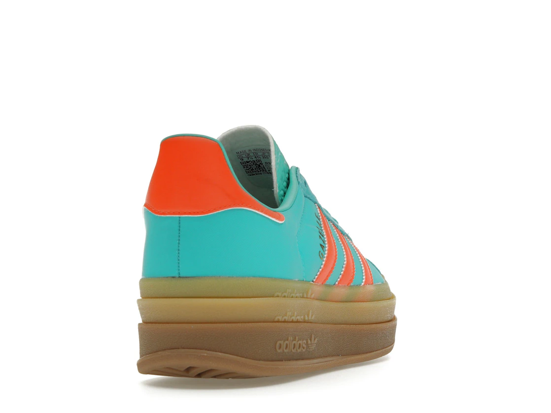 Vue 30 de adidas Gazelle Bold Mint Rush Impact Orange 