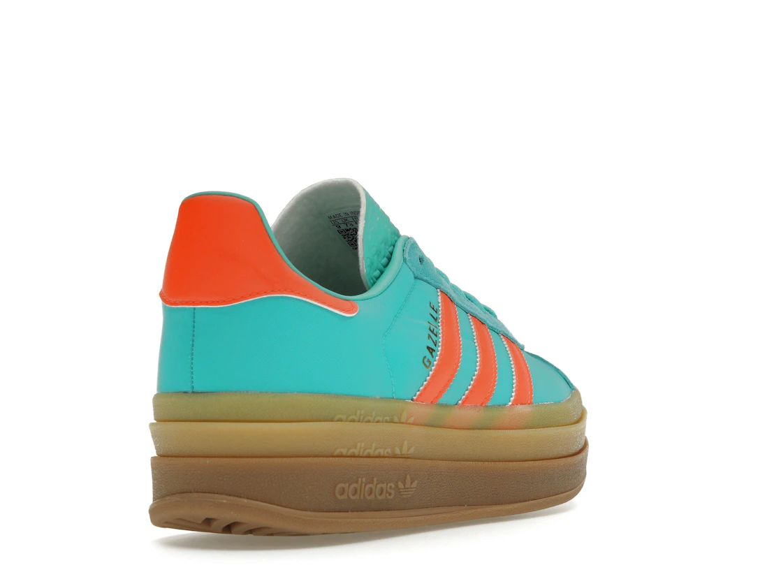 Vue 31 de adidas Gazelle Bold Mint Rush Impact Orange 