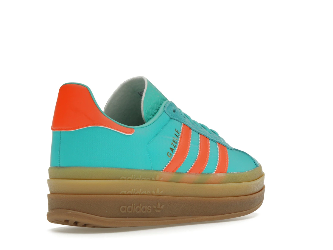 Vue 32 de adidas Gazelle Bold Mint Rush Impact Orange 