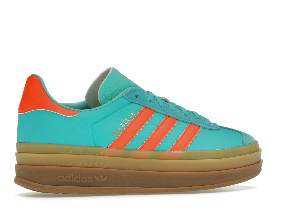 Vue 35 de adidas Gazelle Bold Mint Rush Impact Orange 