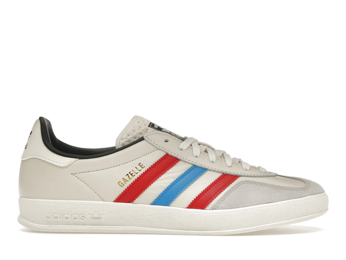 Vue 1 de adidas Gazelle Indoor Blue Bird Better Scarlet