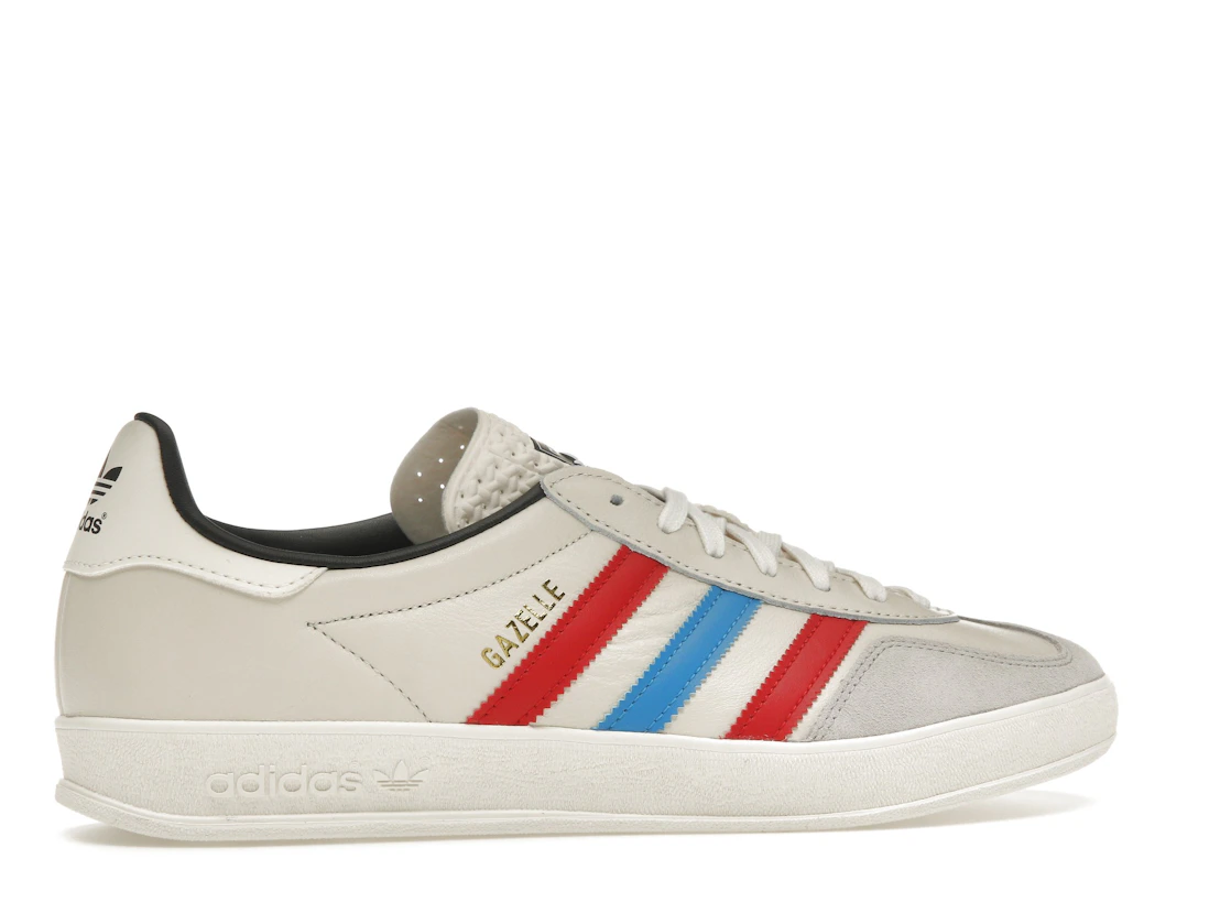 Vue 35 de adidas Gazelle Indoor Blue Bird Better Scarlet