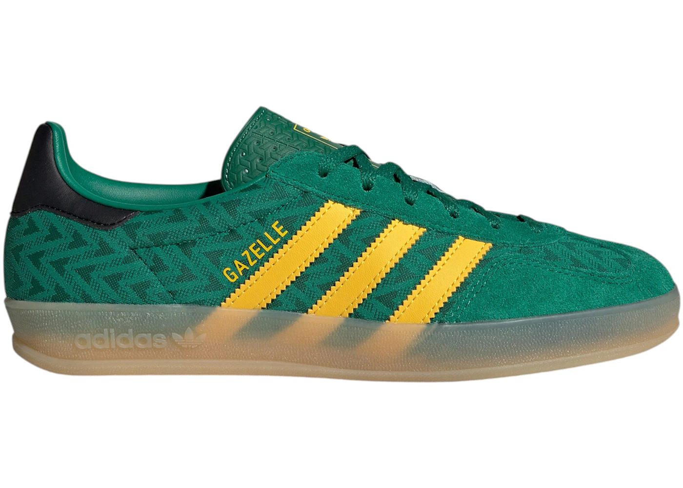 adidas Gazelle Indoor Bold Green EQT Yellow 