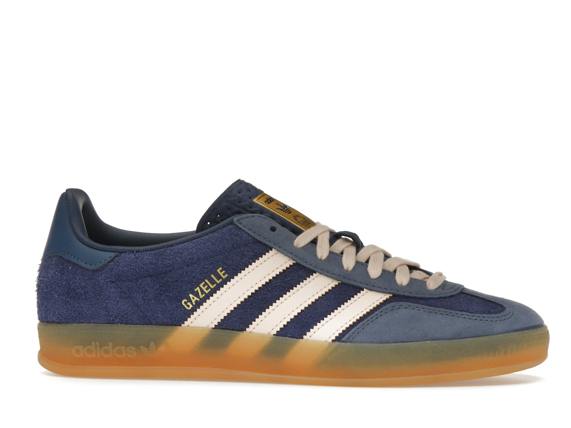 Vue 2 de adidas Gazelle Indoor Dark Blue Bliss Orange