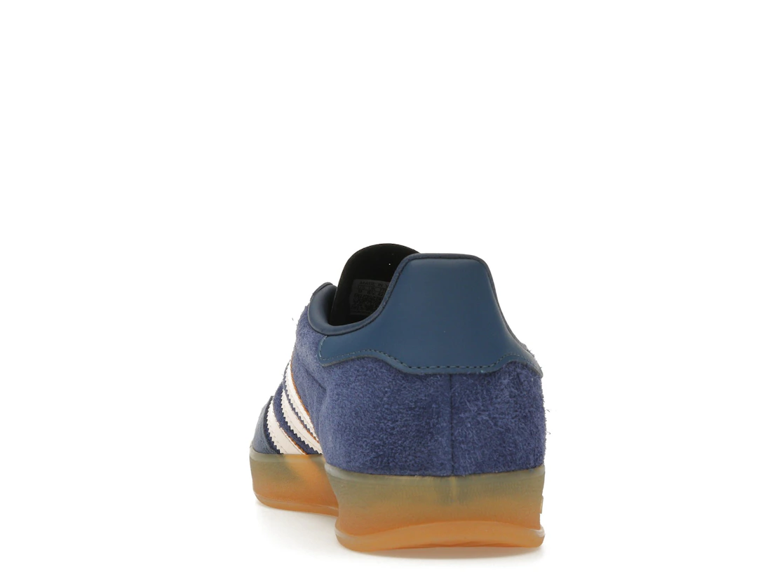 Vue 27 de adidas Gazelle Indoor Dark Blue Bliss Orange