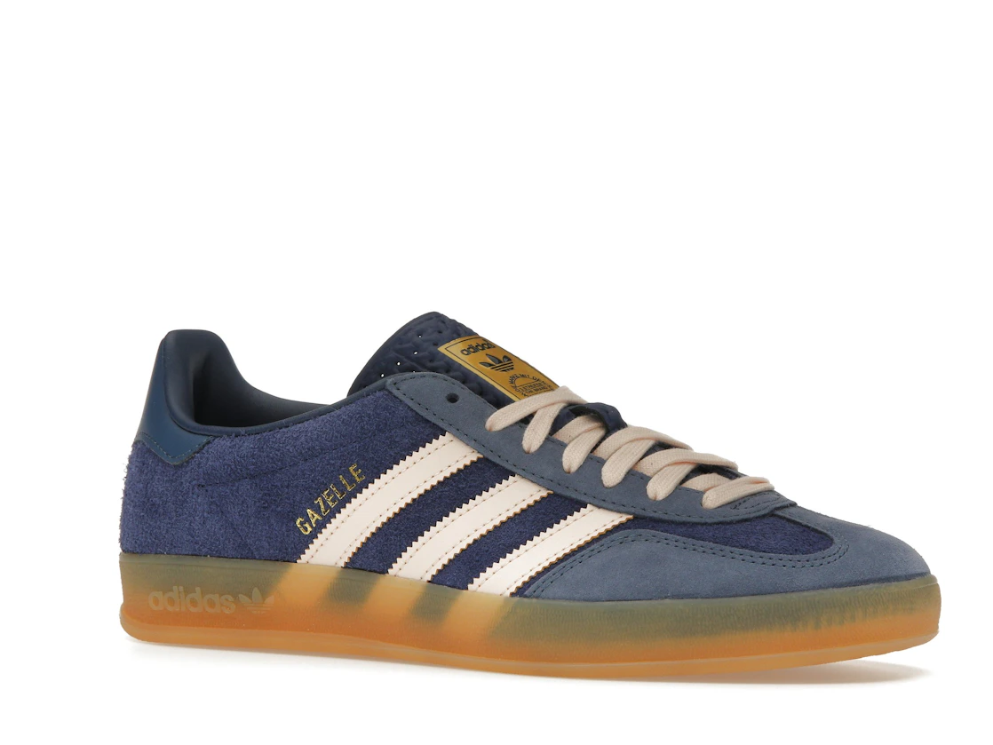 Vue 4 de adidas Gazelle Indoor Dark Blue Bliss Orange