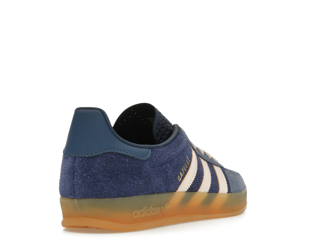 Vue 31 de adidas Gazelle Indoor Dark Blue Bliss Orange