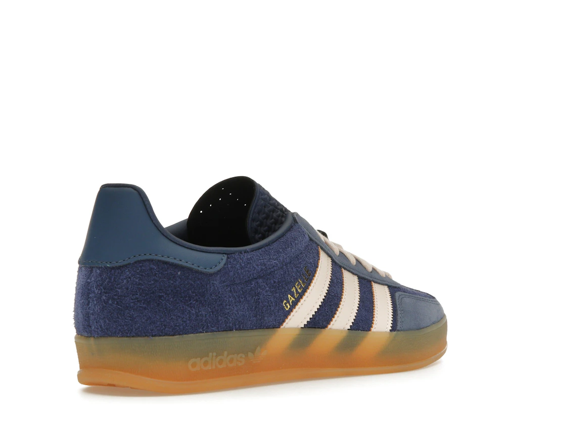 Vue 32 de adidas Gazelle Indoor Dark Blue Bliss Orange