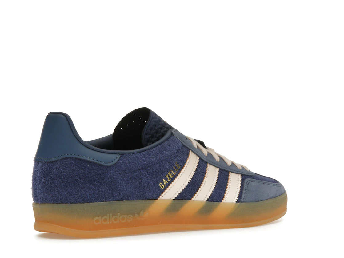 Vue 33 de adidas Gazelle Indoor Dark Blue Bliss Orange