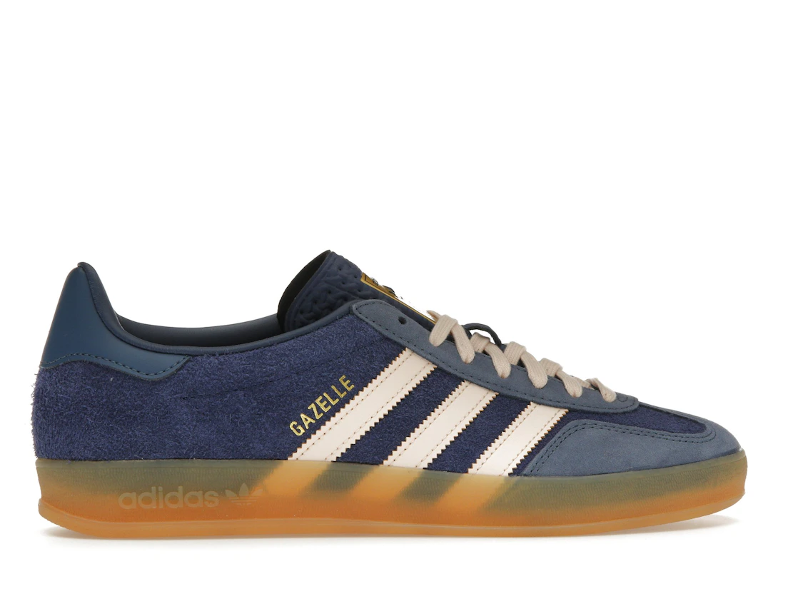 Vue 36 de adidas Gazelle Indoor Dark Blue Bliss Orange