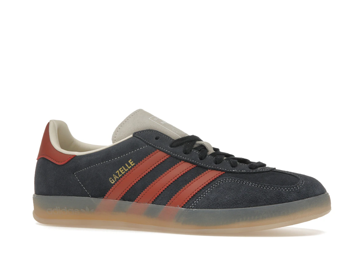 Vue 3 de adidas Gazelle Indoor Legend Ink Preloved Ruby