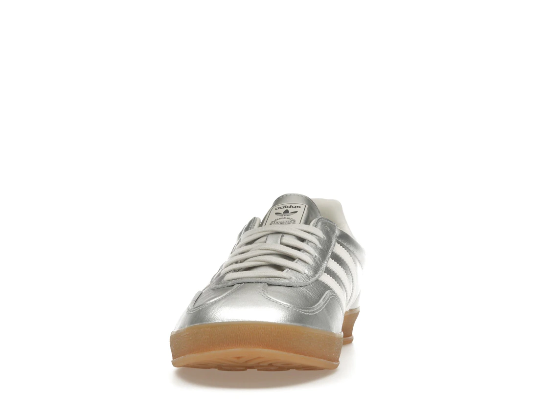 Vue 11 de adidas Gazelle Indoor Silver Metallic Core White