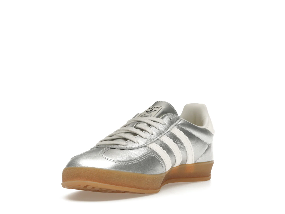 Vue 13 de adidas Gazelle Indoor Silver Metallic Core White