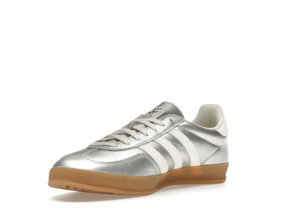 Vue 14 de adidas Gazelle Indoor Silver Metallic Core White