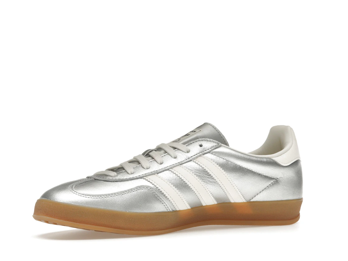 Vue 16 de adidas Gazelle Indoor Silver Metallic Core White