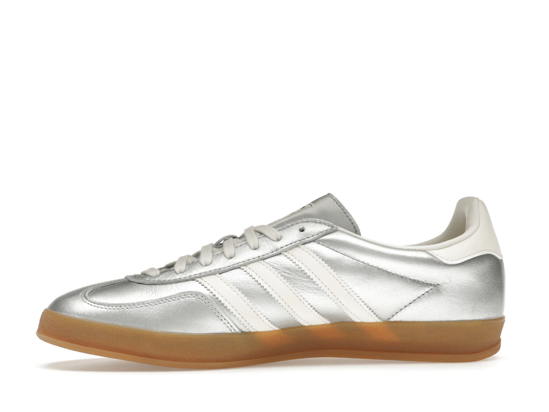 Vue 18 de adidas Gazelle Indoor Silver Metallic Core White