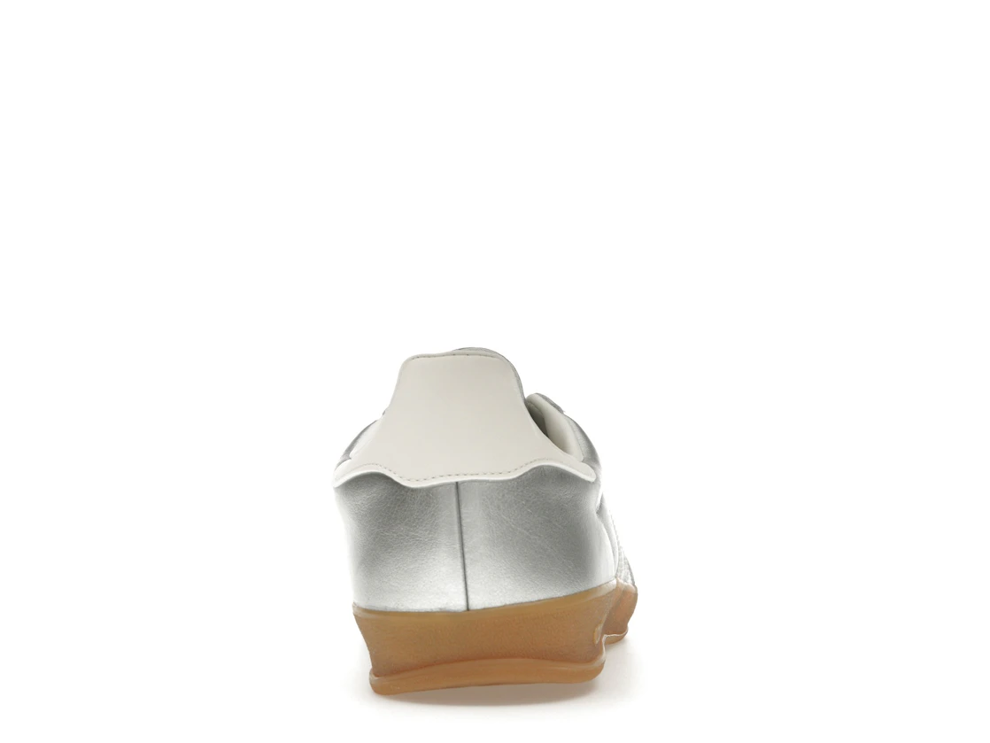 Vue 28 de adidas Gazelle Indoor Silver Metallic Core White