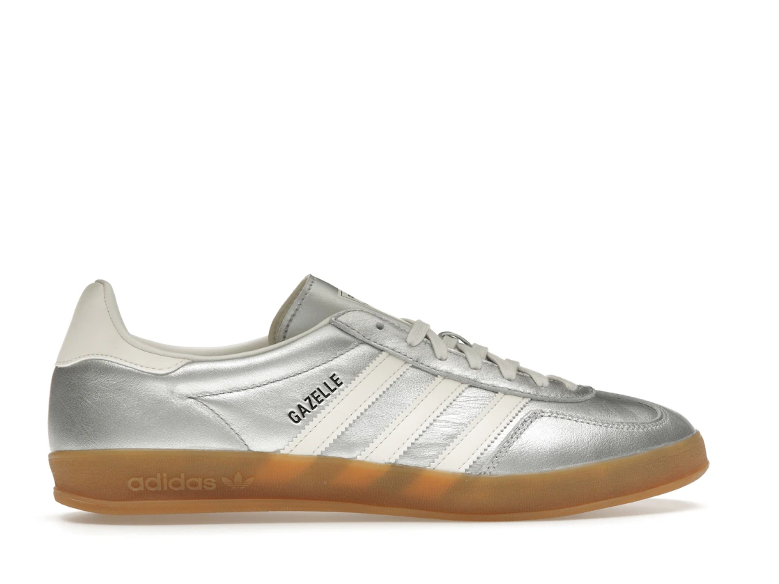 Vue 36 de adidas Gazelle Indoor Silver Metallic Core White
