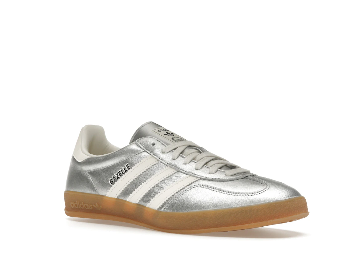 Vue 5 de adidas Gazelle Indoor Silver Metallic Core White