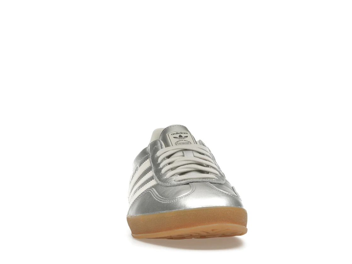 Vue 9 de adidas Gazelle Indoor Silver Metallic Core White