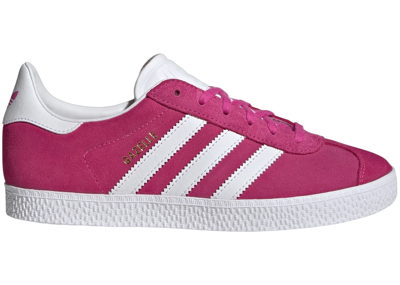 adidas Gazelle Semi Lucid Fuchsia Cloud White Gold Metallic (GS)