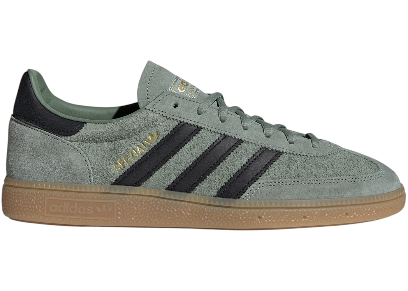 adidas Handball Spezial Silver Green Black Gum