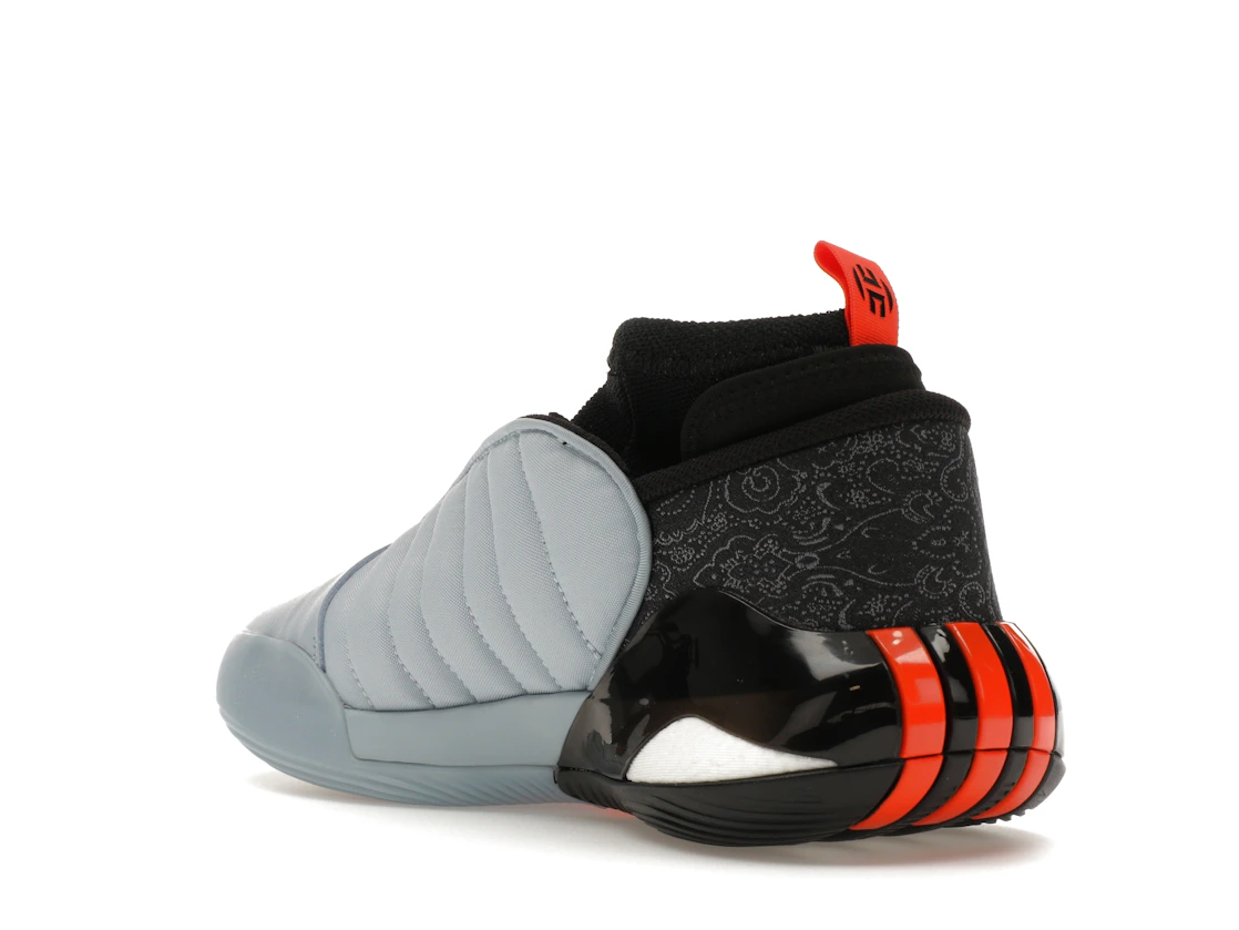 Vue 24 de adidas Harden Vol. 7 Wonder Blue Impact Orange