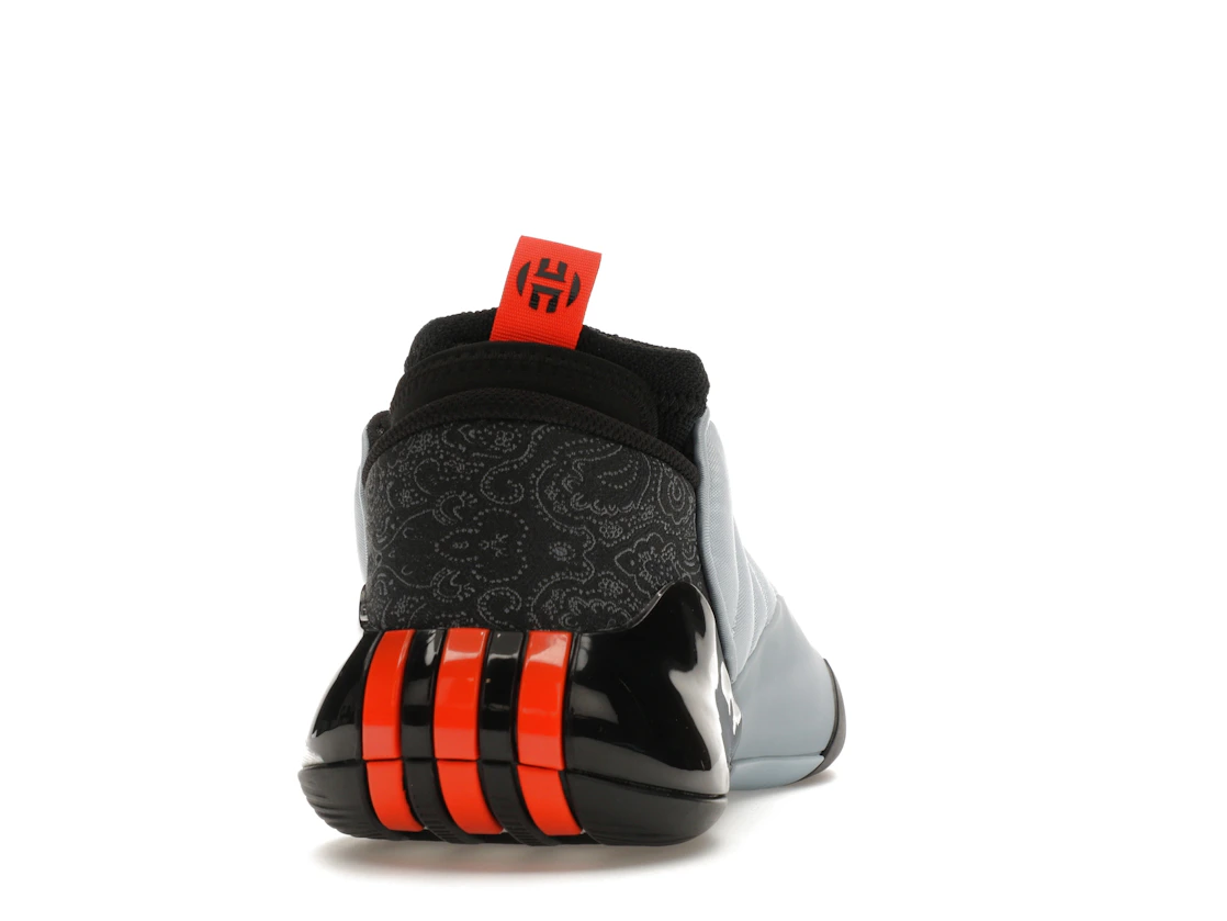 Vue 29 de adidas Harden Vol. 7 Wonder Blue Impact Orange