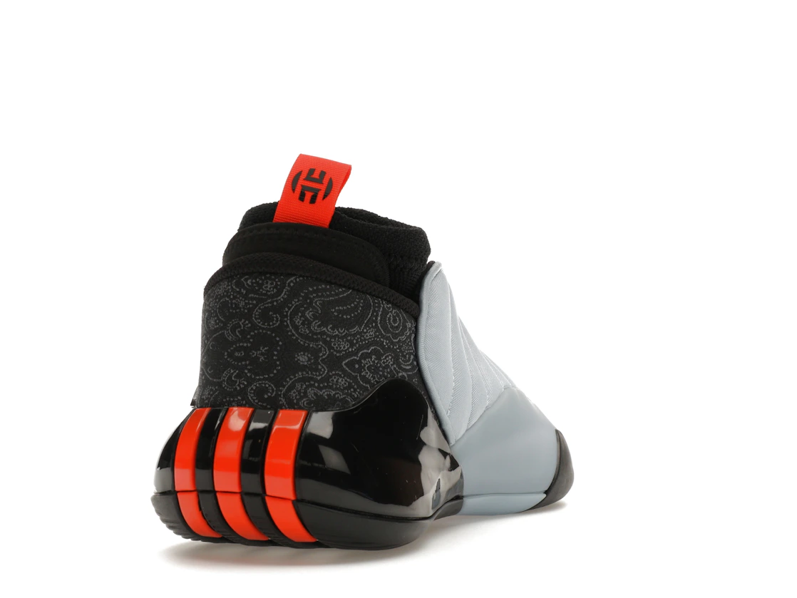Vue 30 de adidas Harden Vol. 7 Wonder Blue Impact Orange