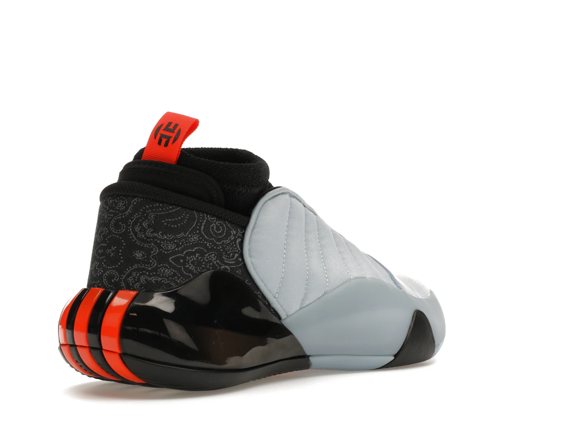 Vue 32 de adidas Harden Vol. 7 Wonder Blue Impact Orange