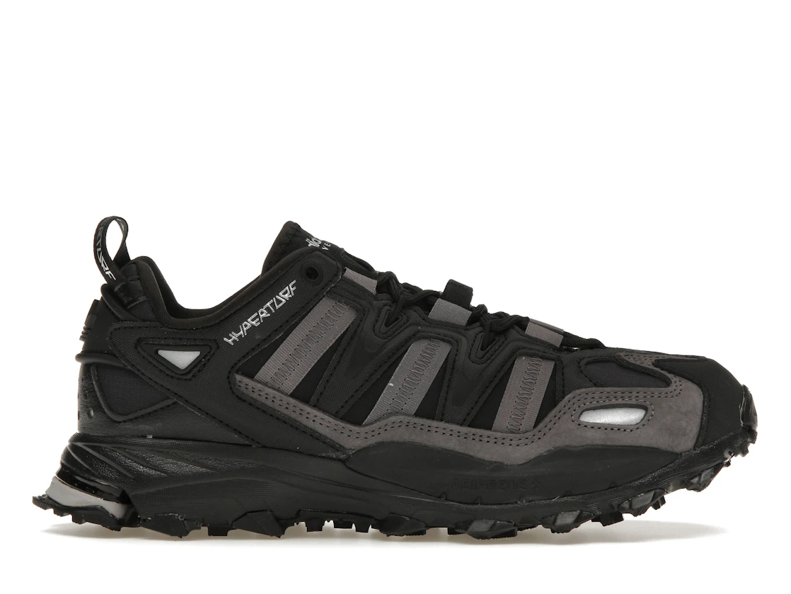 Vue 1 de adidas Hyperturf Core Black Silver Metallic Trace Grey