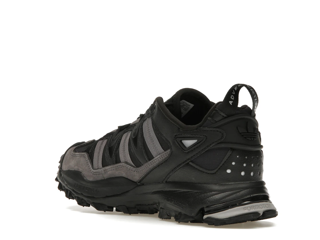 Vue 24 de adidas Hyperturf Core Black Silver Metallic Trace Grey