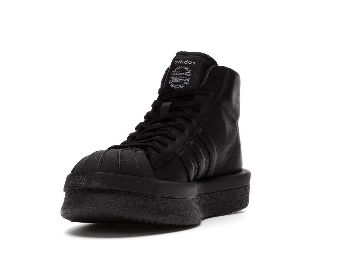 Vue 13 de adidas Mastodon Pro Model Rick Owens Triple Black