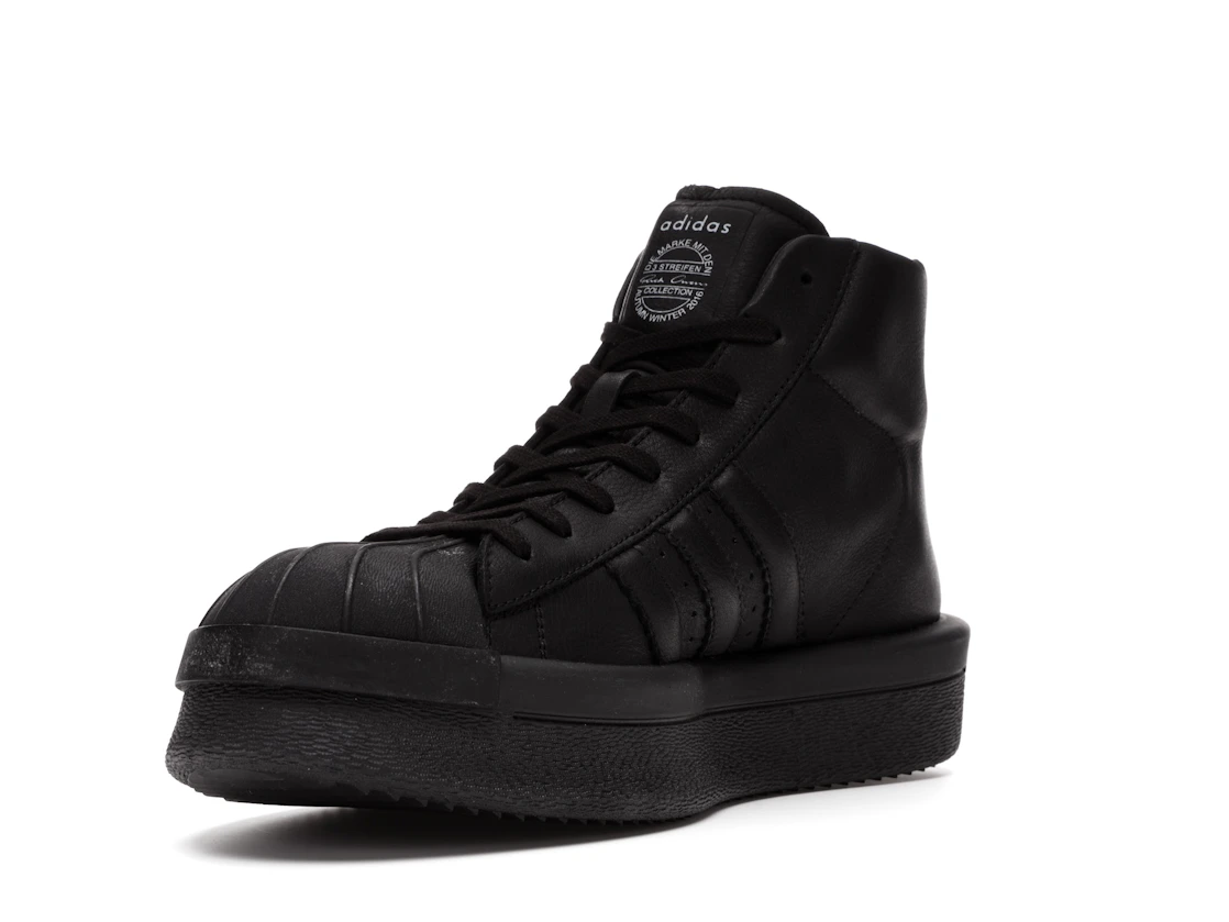 Vue 14 de adidas Mastodon Pro Model Rick Owens Triple Black