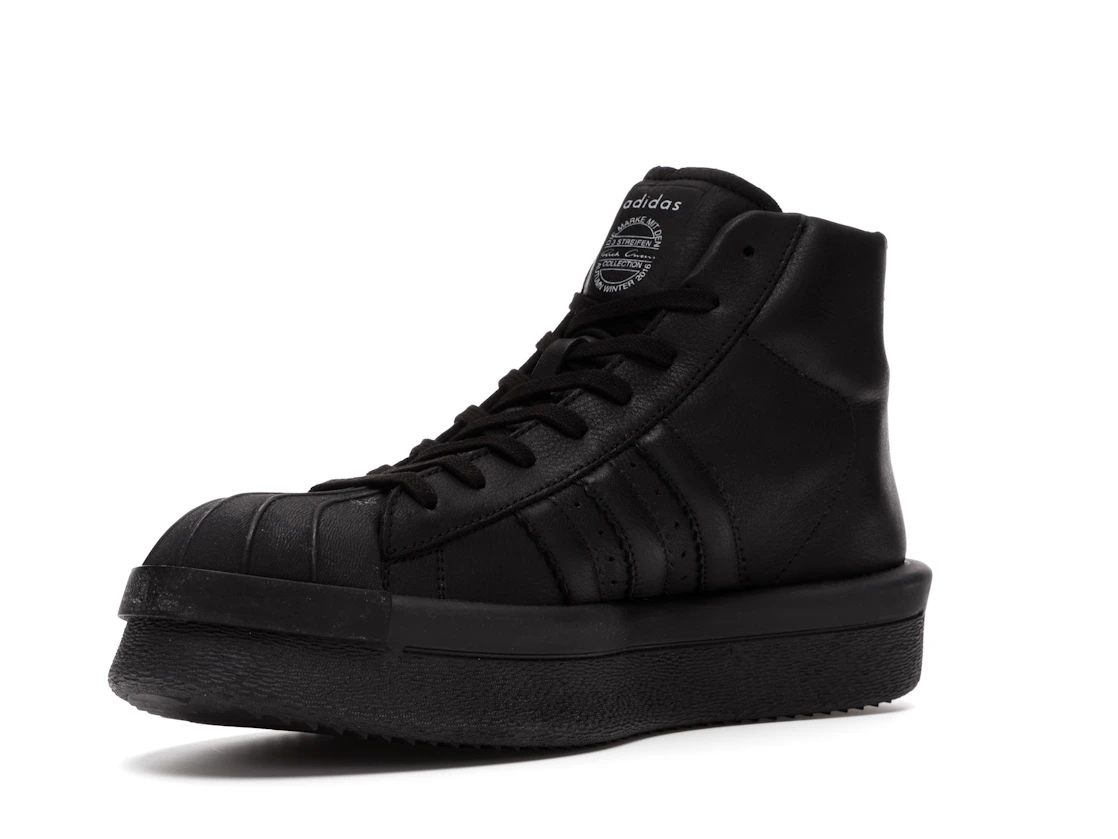Vue 15 de adidas Mastodon Pro Model Rick Owens Triple Black