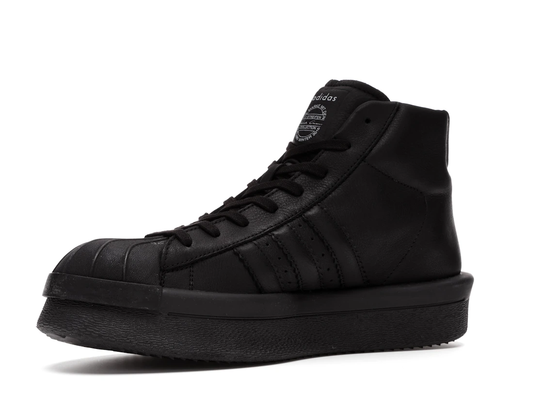 Vue 16 de adidas Mastodon Pro Model Rick Owens Triple Black