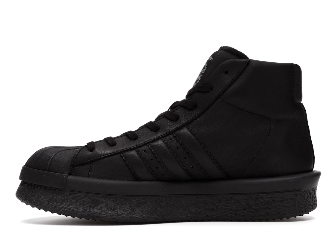 Vue 19 de adidas Mastodon Pro Model Rick Owens Triple Black